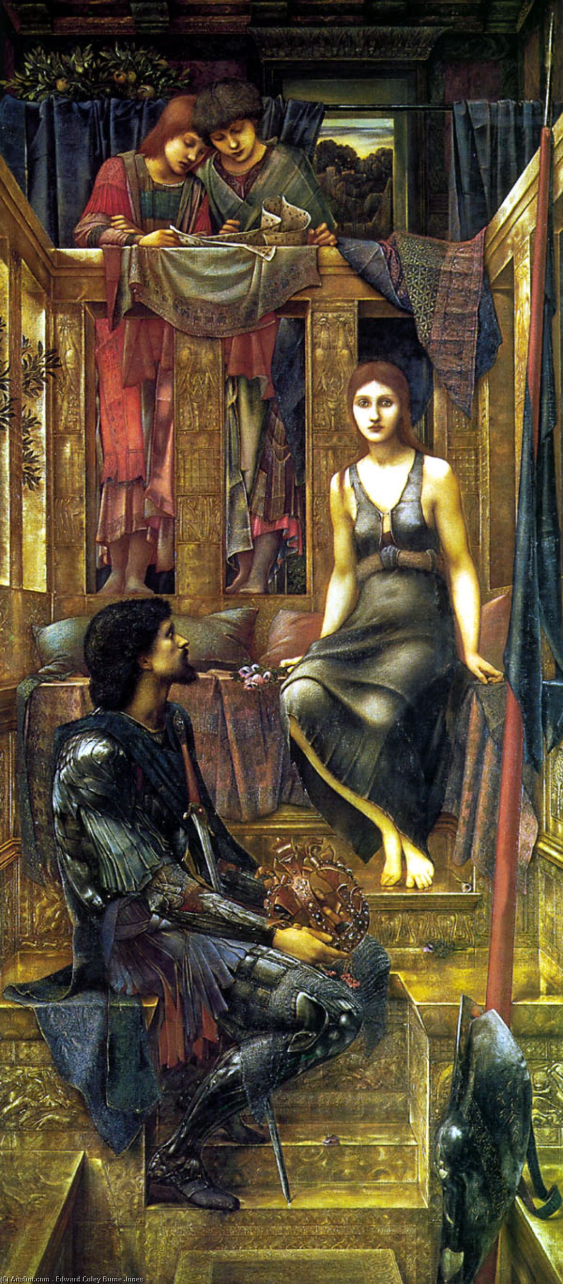King Cophetua And The Beggar Maid — Edward Coley Burne-jones