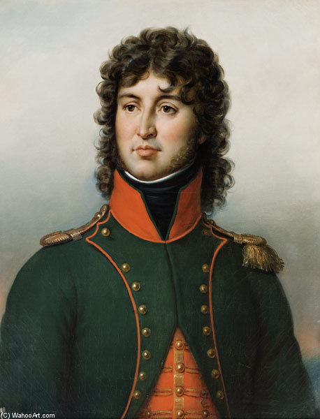 Portrait Of Joachim Murat King Of Naples — Jean Baptiste Paulin Guérin