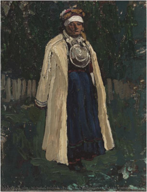 Pechora. A Half-believer (a Seto Woman). — Nicholas Roerich