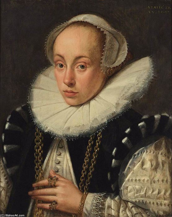 Portrait Of A Lady — Gortzius Geldorp