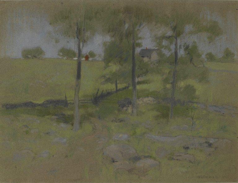 Three Trees — John Henry Twachtman