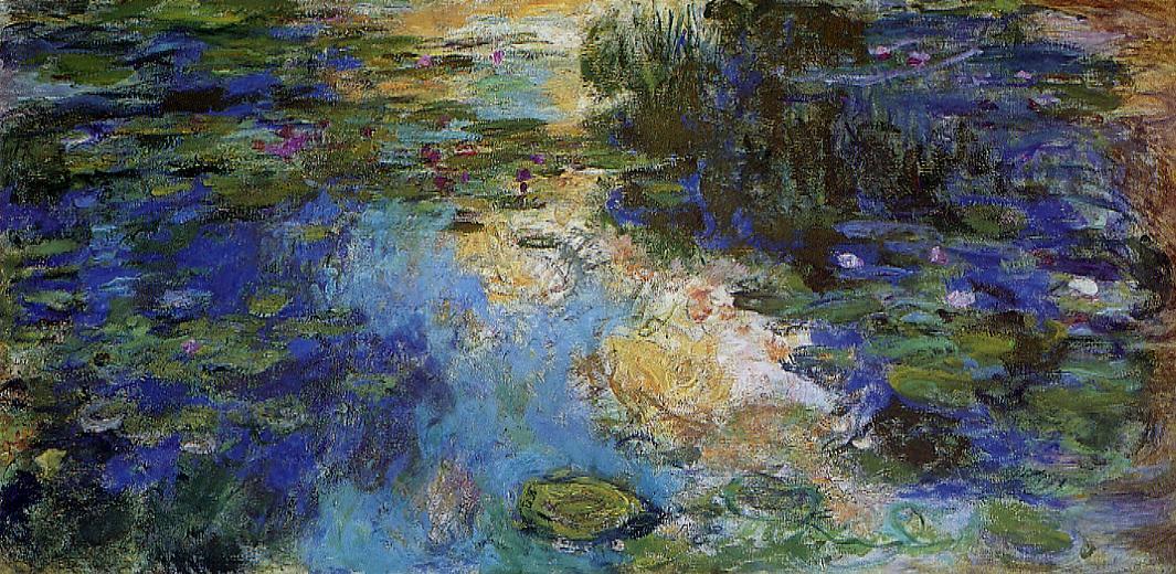 The Water-lily Pond 1 — Клод Моне