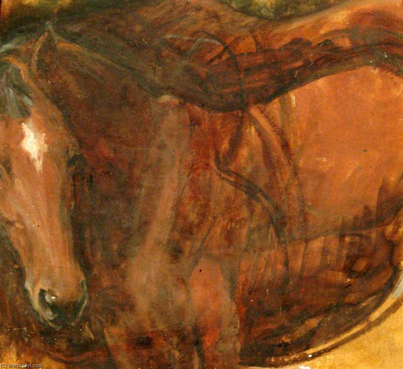 Chestnut Horse (verso) — Percy Harland Fisher