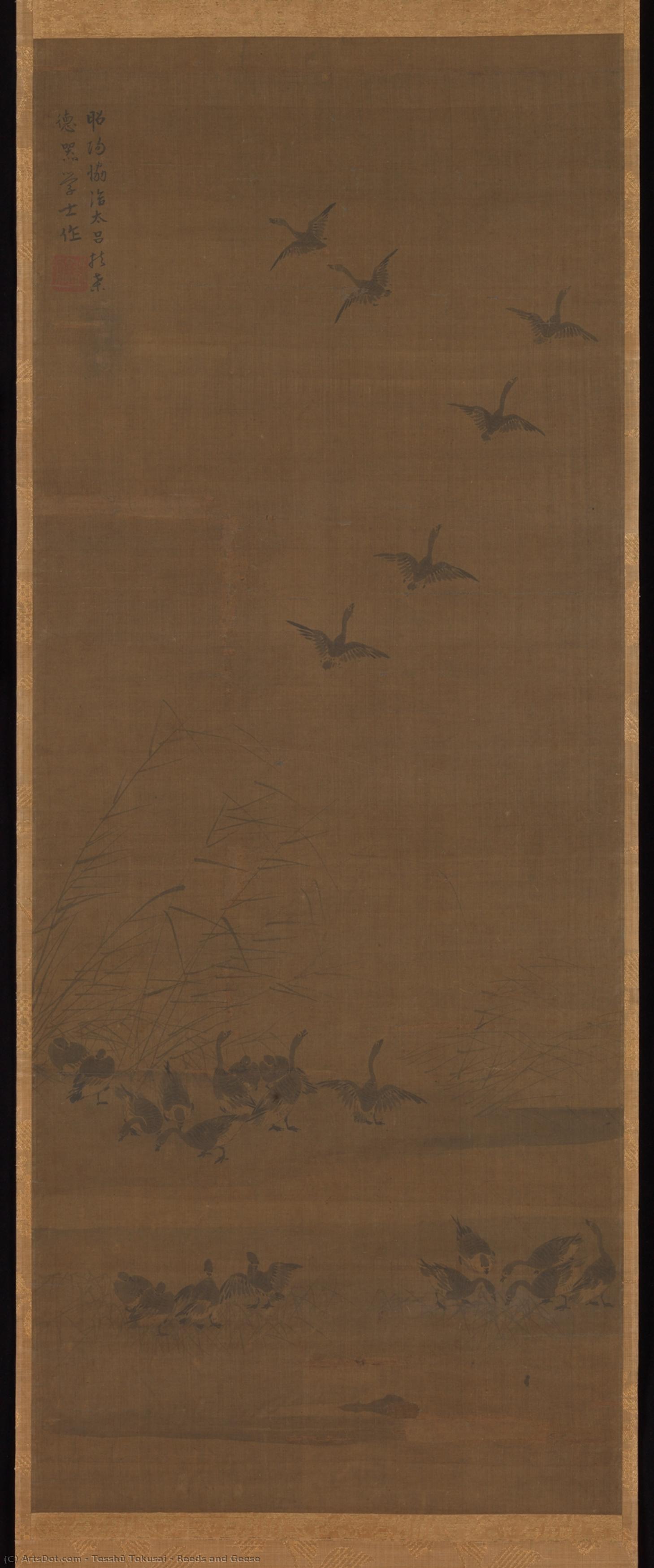 Reeds And Geese — Tesshū Tokusai