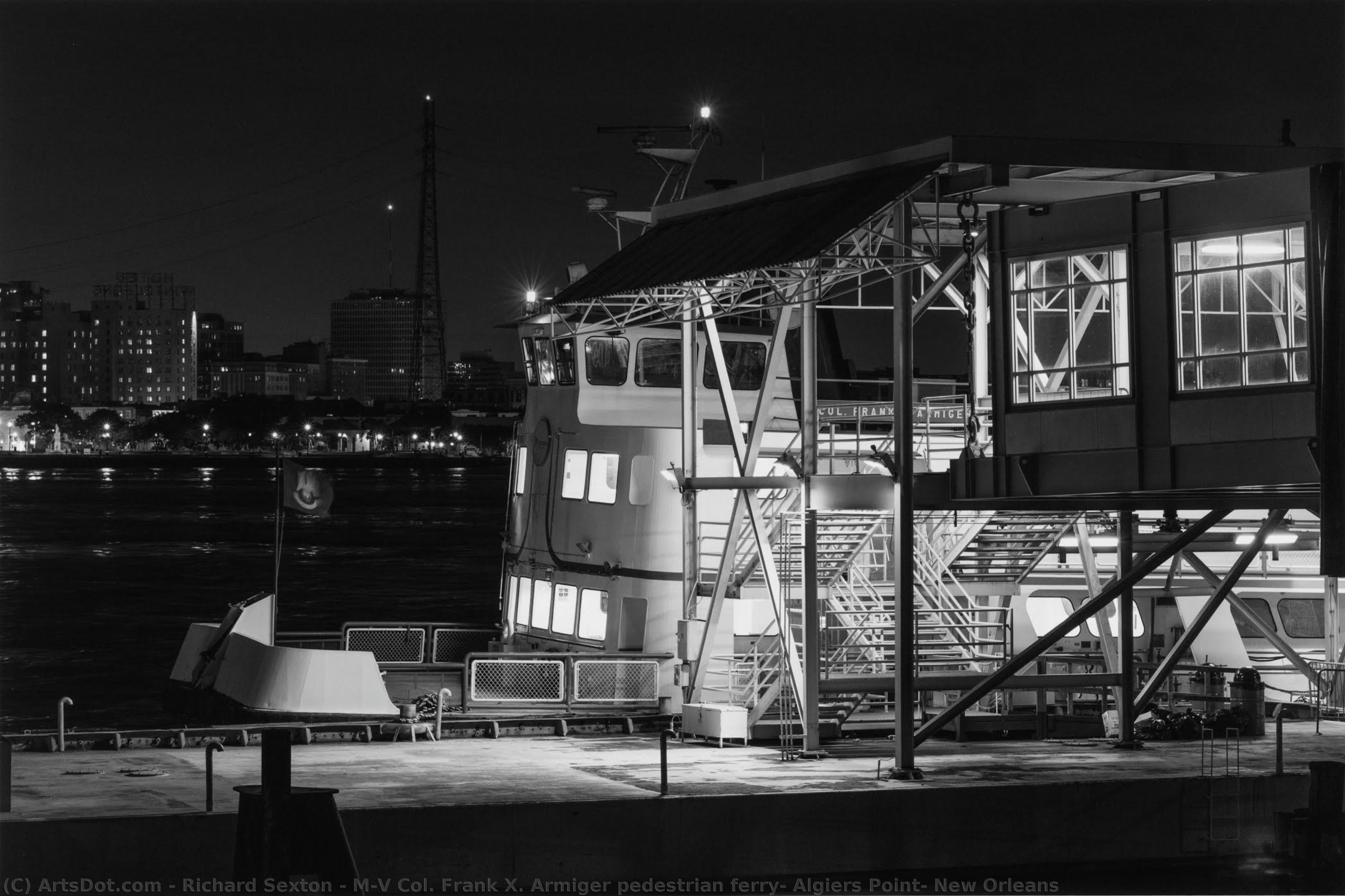 M/v Col. Frank X. Armiger Pedestrian Ferry; Algiers Point, New Orleans — Ričard Sekston