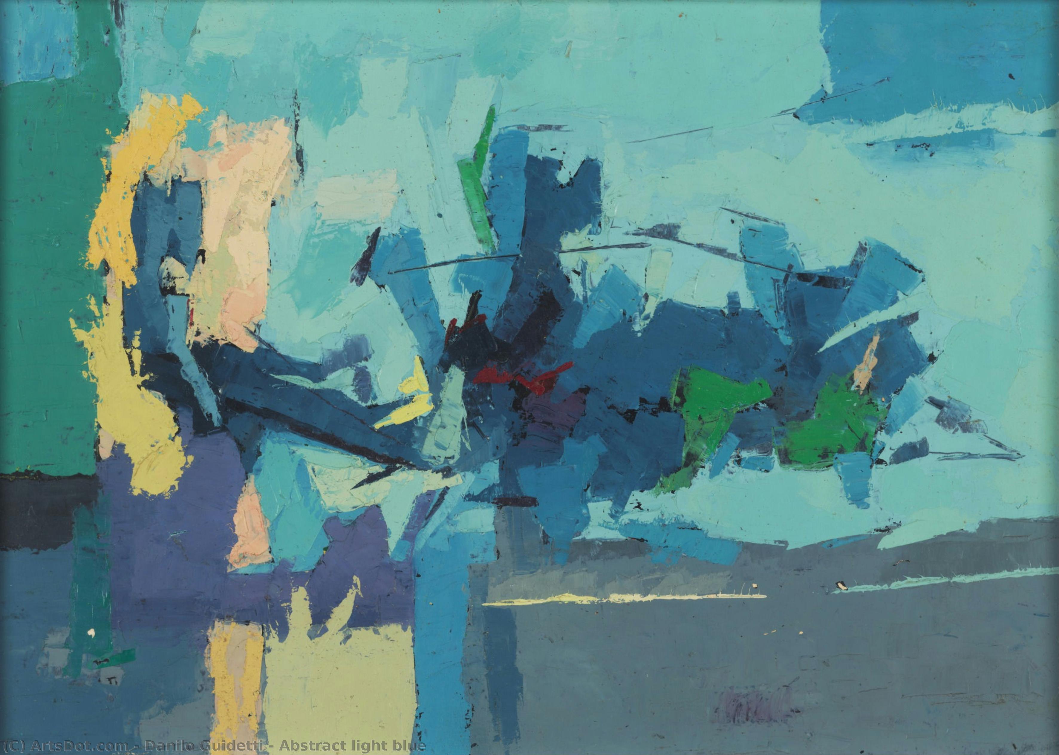 Abstract Light Blue — Danilo Guidetti