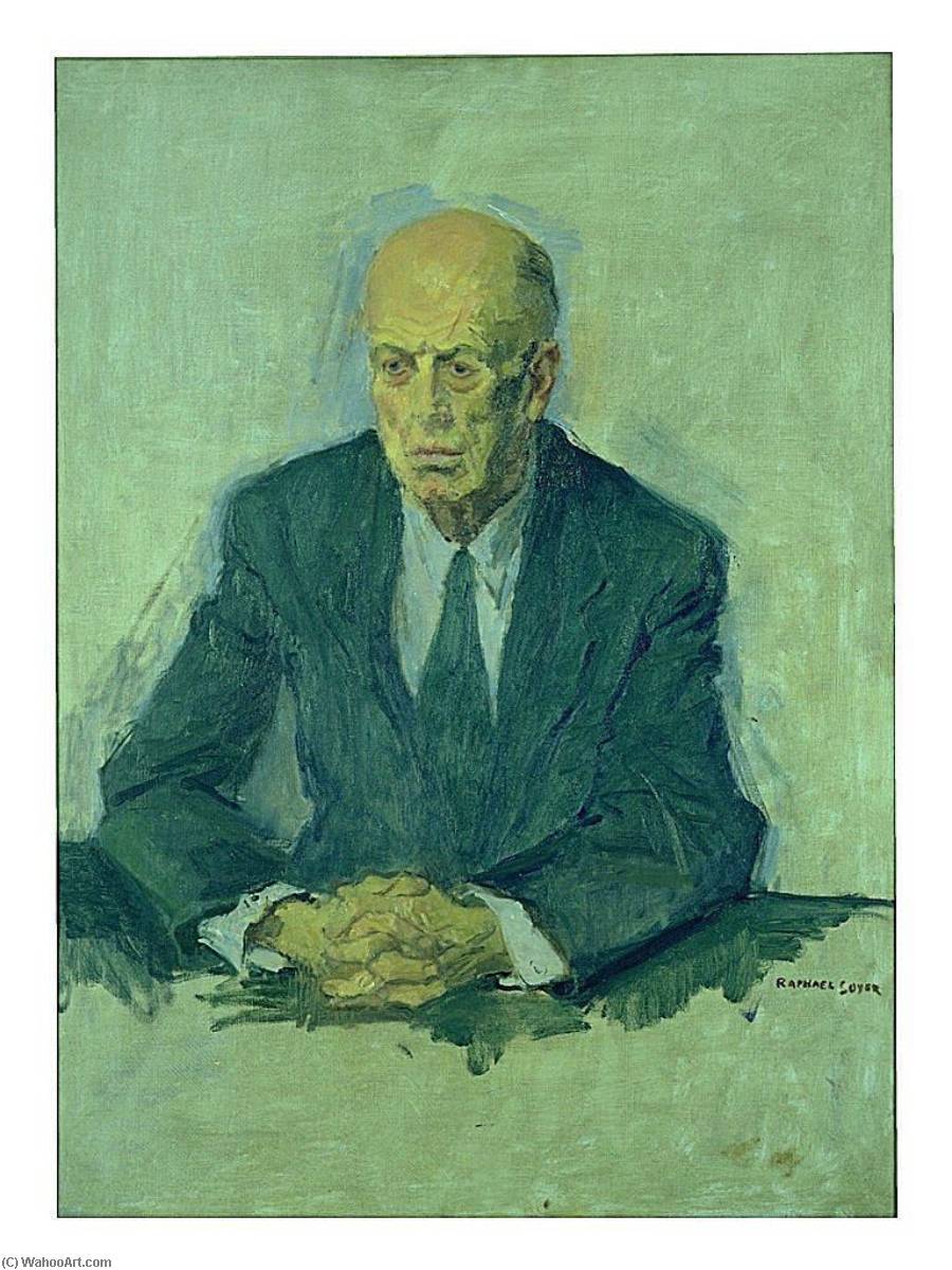 Hopper, Edward, Portrait Of — Raphael Soyer