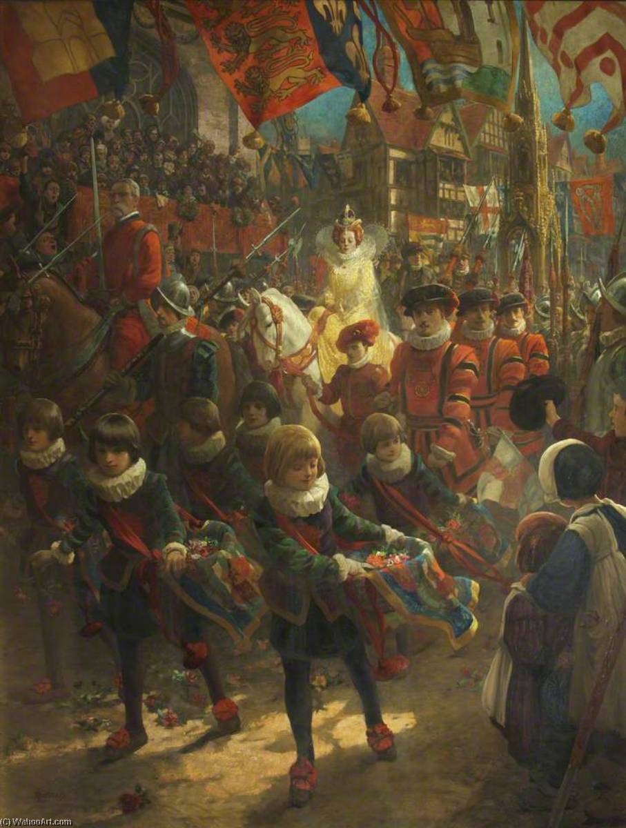 The State Entry Of Queen Elizabeth Into Bristol, 14 August 1574 — John Hassall