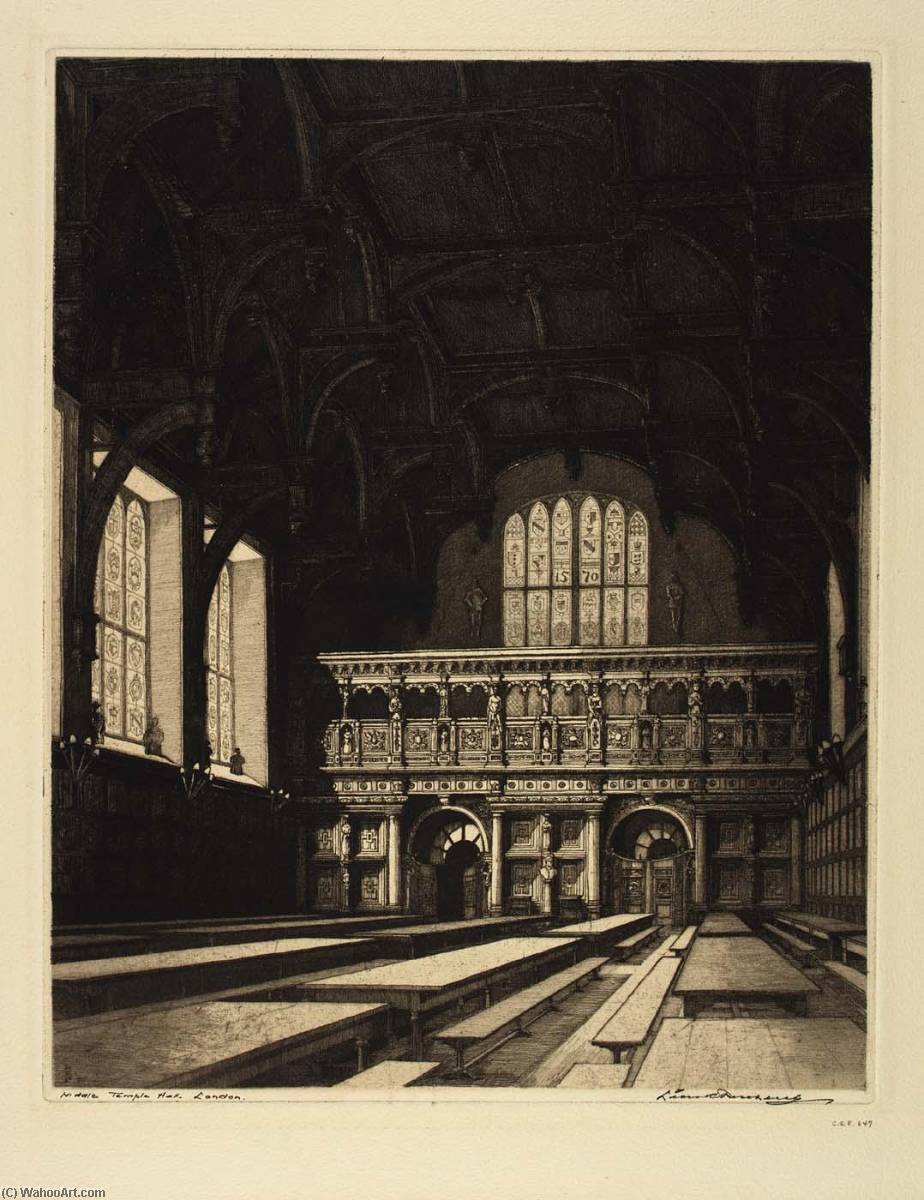 Middle Temple Hall, London — Leon R Pescheret