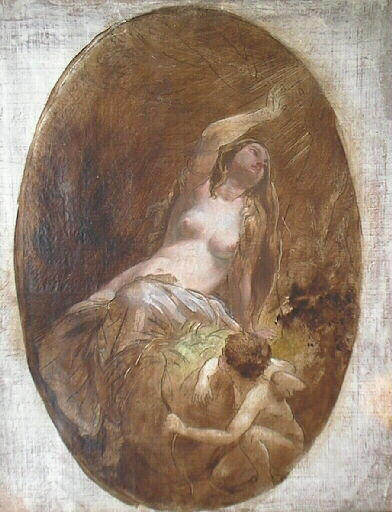 Vénus Et Amour — Léon Riesener