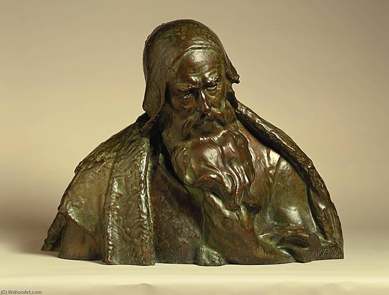 Philosophy (bust Of Figure On Front Facade Of New York Public Library) — Paul Wayland Bartlett