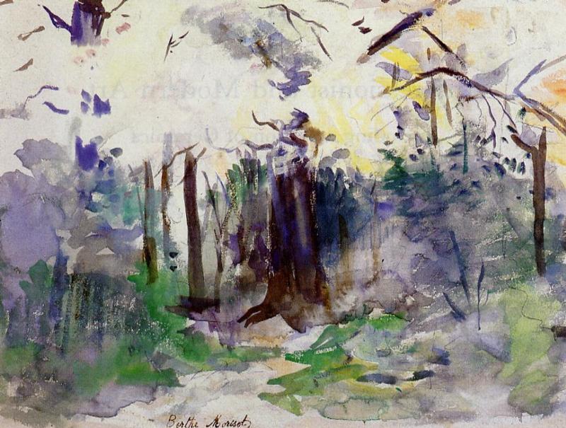 Autumn In The Bois De Boulogne — Berthe Morisot
