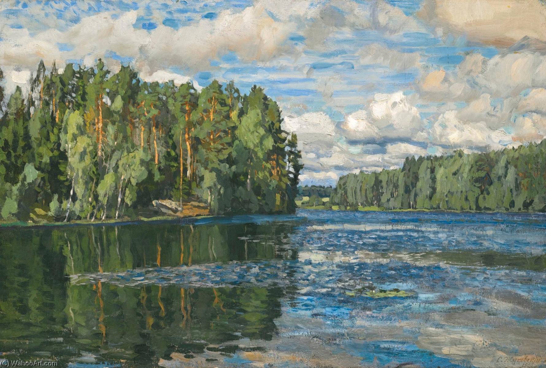 Lake Moldino — Stanislav Yulianovich Zhukovsky