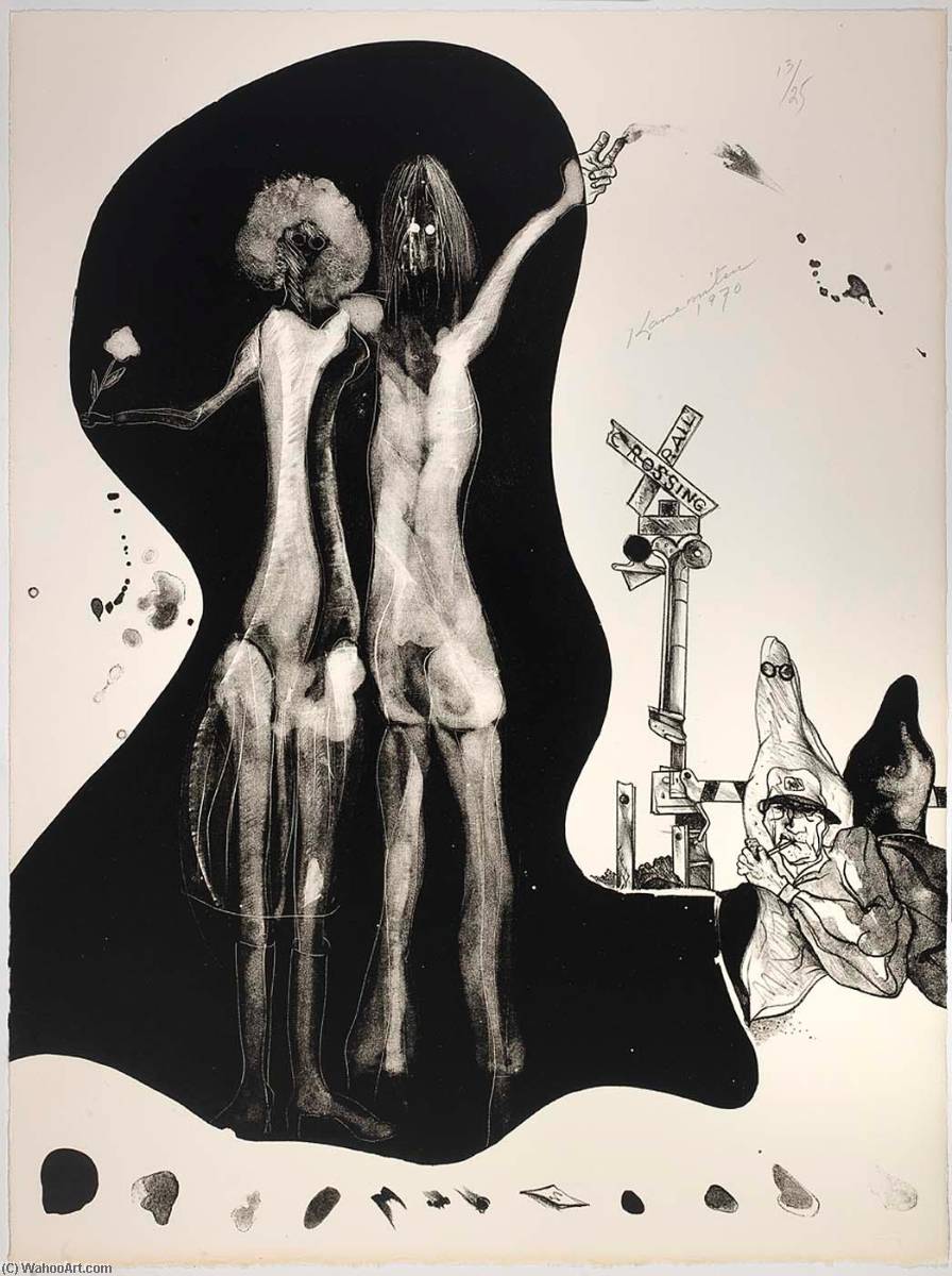Hitchhikerghost (portfolio Illustrations Of Southern Calif.) — Matsumi Kanemitsu