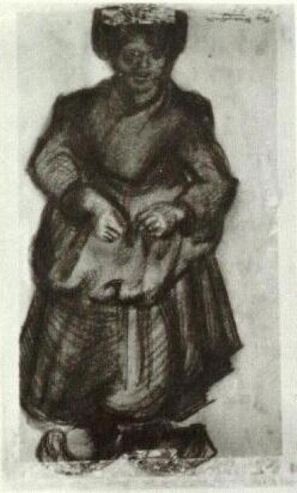 Peasant Woman — Vincent Willem Van Gogh