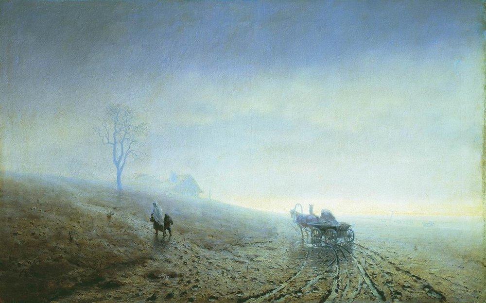 Autumn Impassability Of Roads — Arkhip Ivanovich Kuindzhi