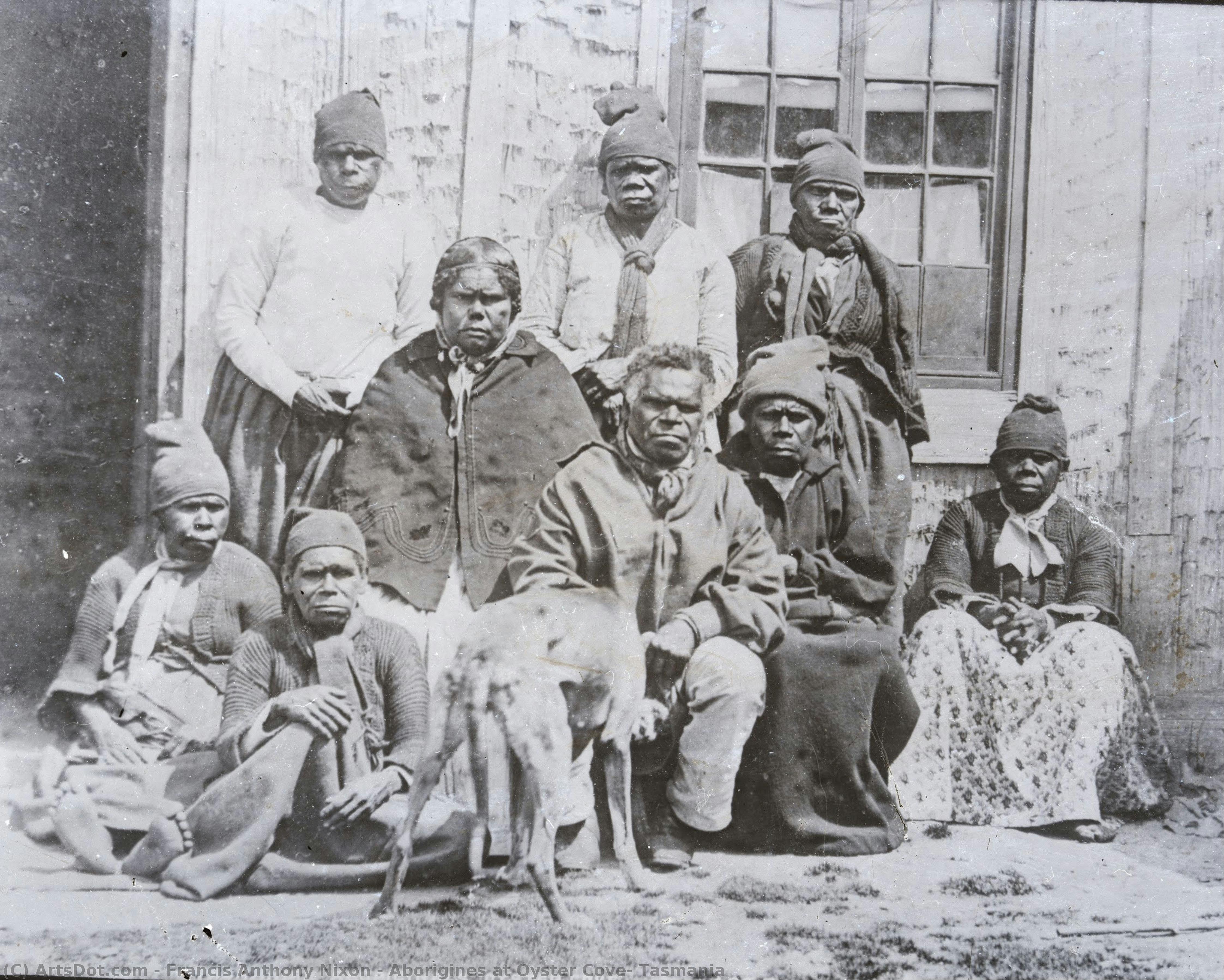 Aborigines At Oyster Cove, Tasmania — Francis Anthony Nixon