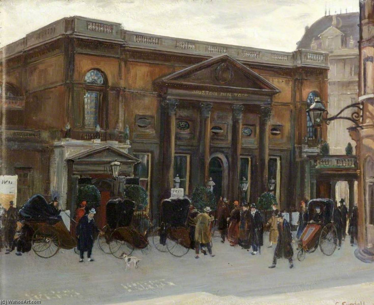 Pump Room, Bath — Charles Ernest Cundall