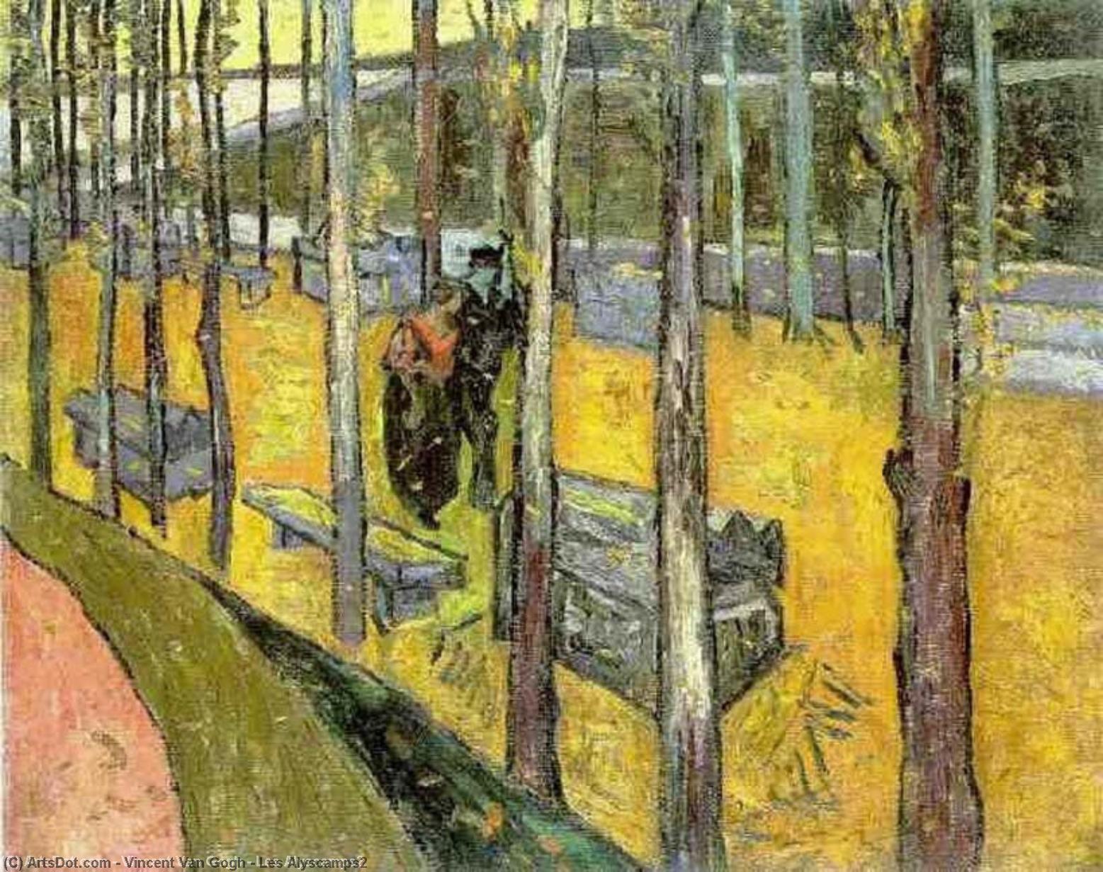 Les Alyscamps2 — Vincent Willem Van Gogh