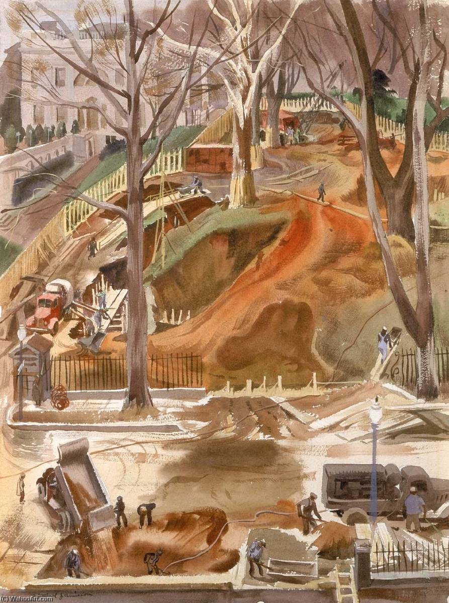 Excavation At The White House — Mitchell Jamieson
