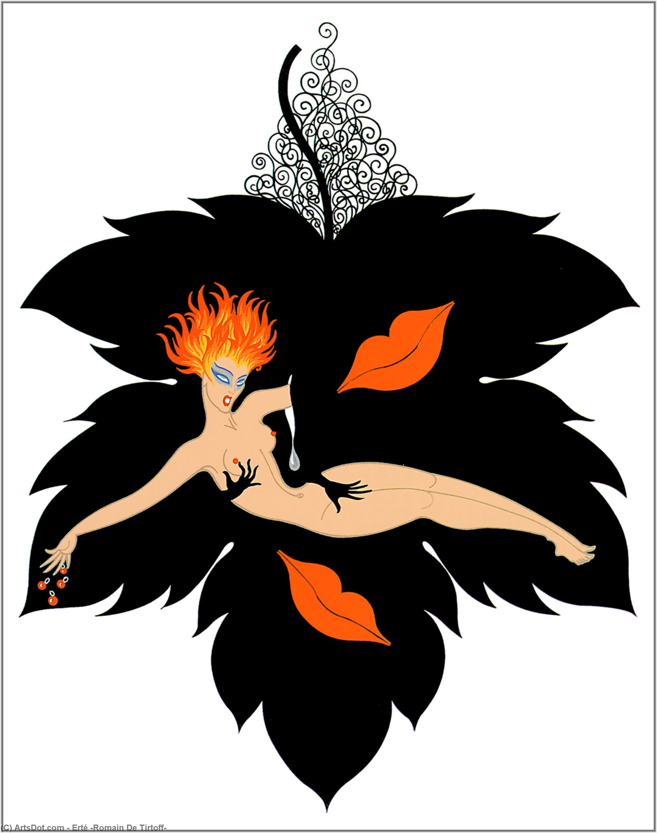The Seven Deadly Sins, Lust — Erté