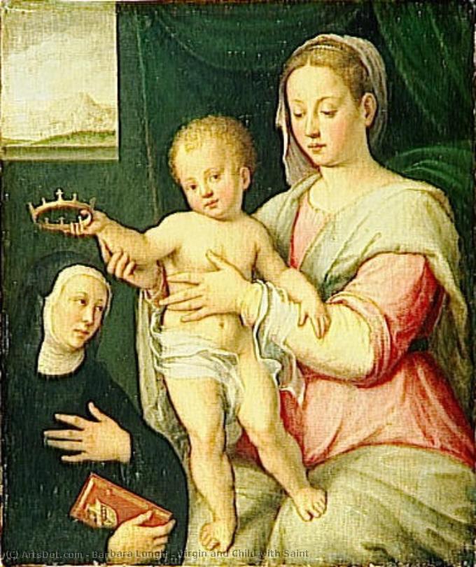 Virgin And Child With Saint — Barbara Longhi