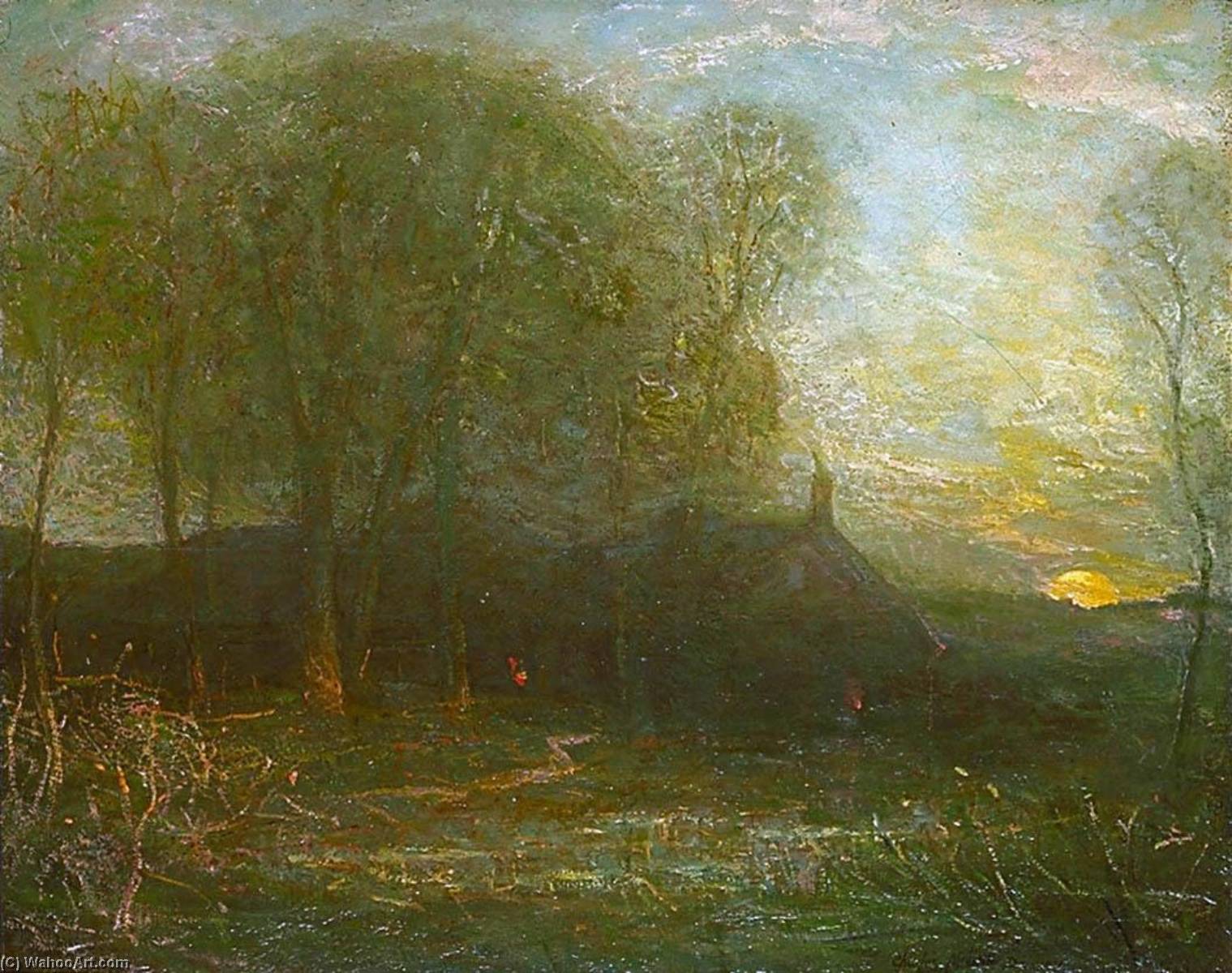 The Harvest Moon — Charles Melville Dewey