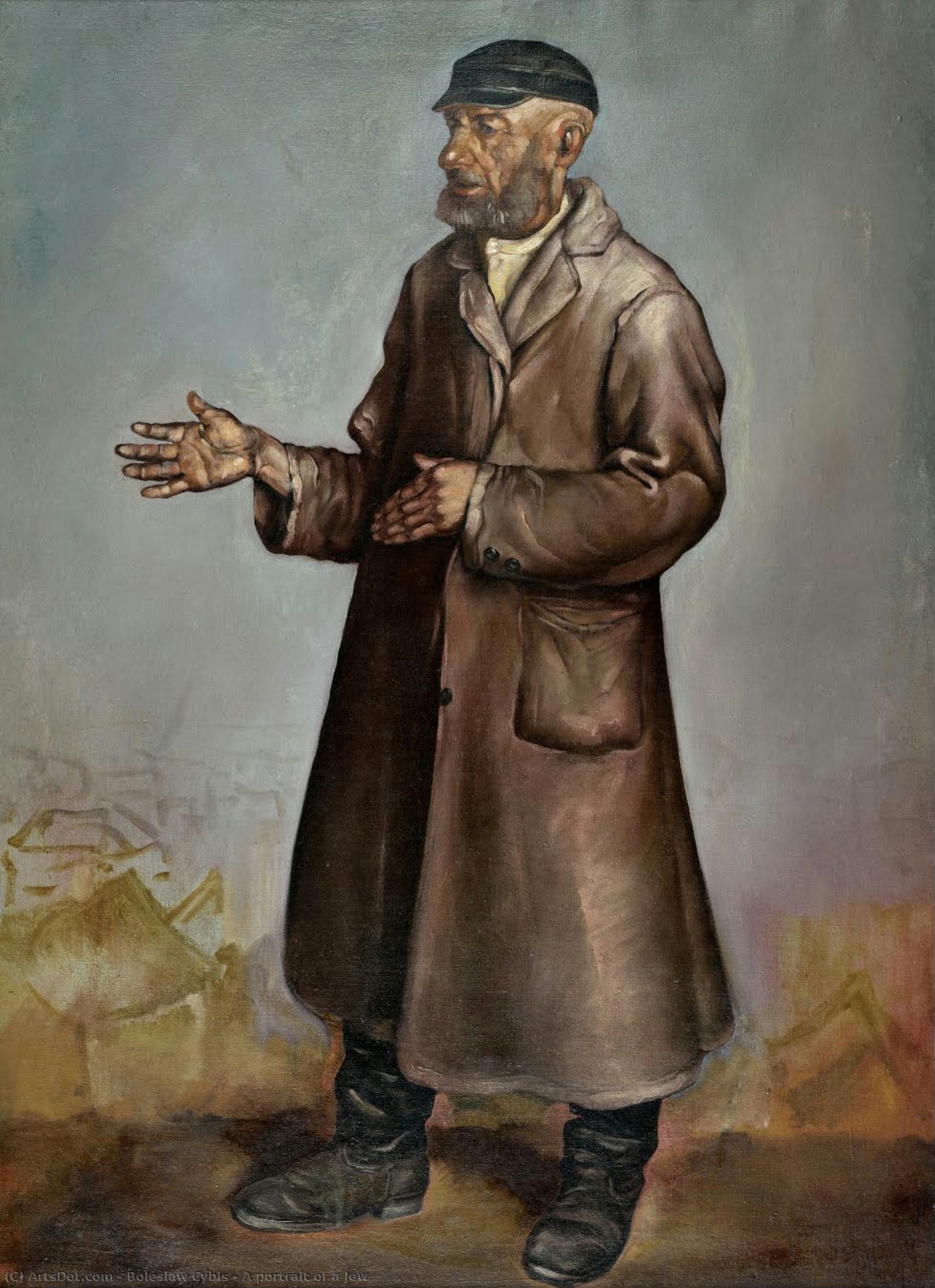A Portrait Of A Jew — Bolesław Cybis