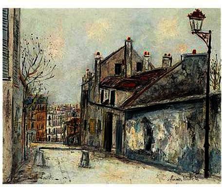 The Mimi Pinson House — Утрилло