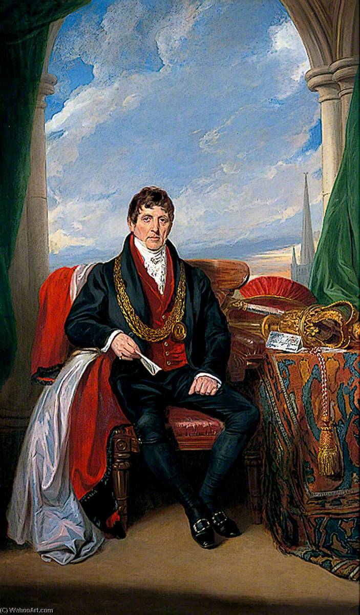 Sir John Harrison Yallop (1763–1835), Mayor Of Norwich (1815 1831) — George Clint