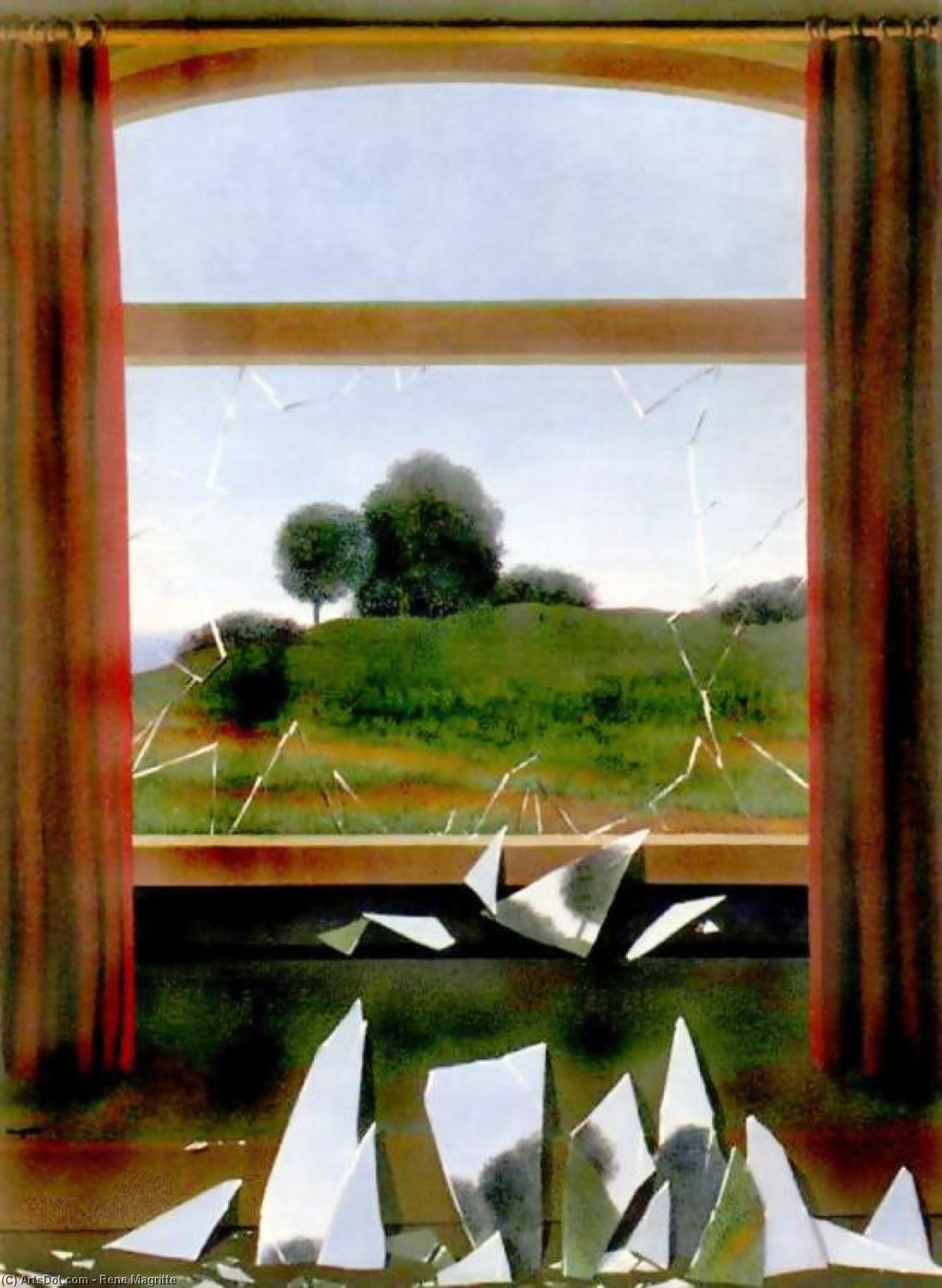 La Llave De Los Campos — René Magritte