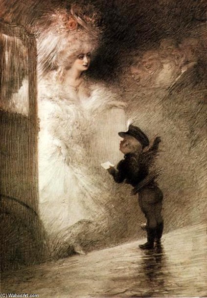 Le Petit Messager — Charles Lucien Léandre