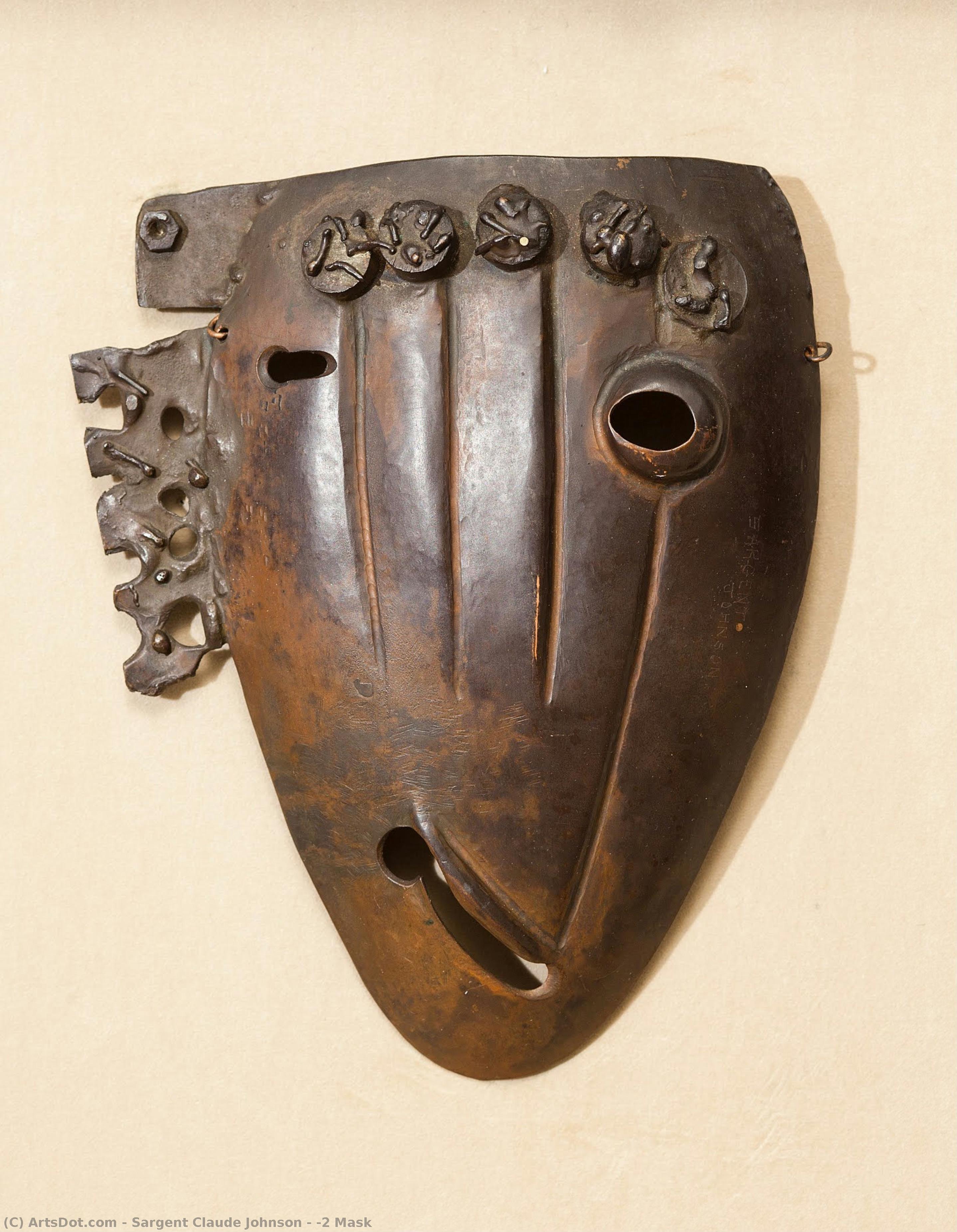 #2 Mask — Sargent Claude Johnson