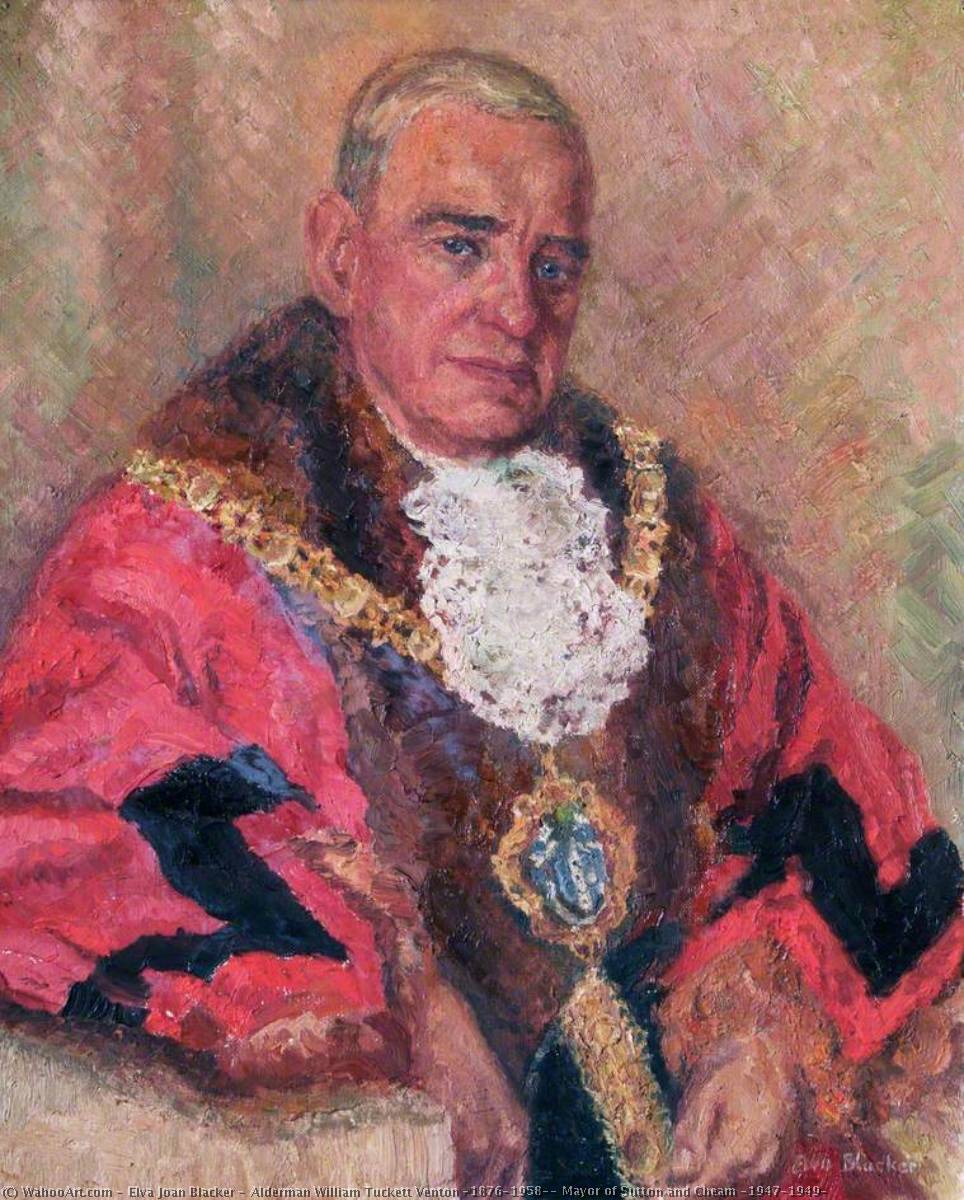 Alderman William Tuckett Venton (1876–1958), Mayor Of Sutton And Cheam (1947–1949) — Elva Joan Blacker
