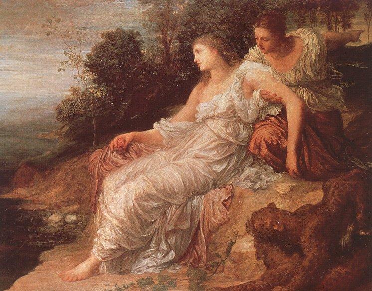 Adriadne On The Island Of Naxos — George Frederic Watts