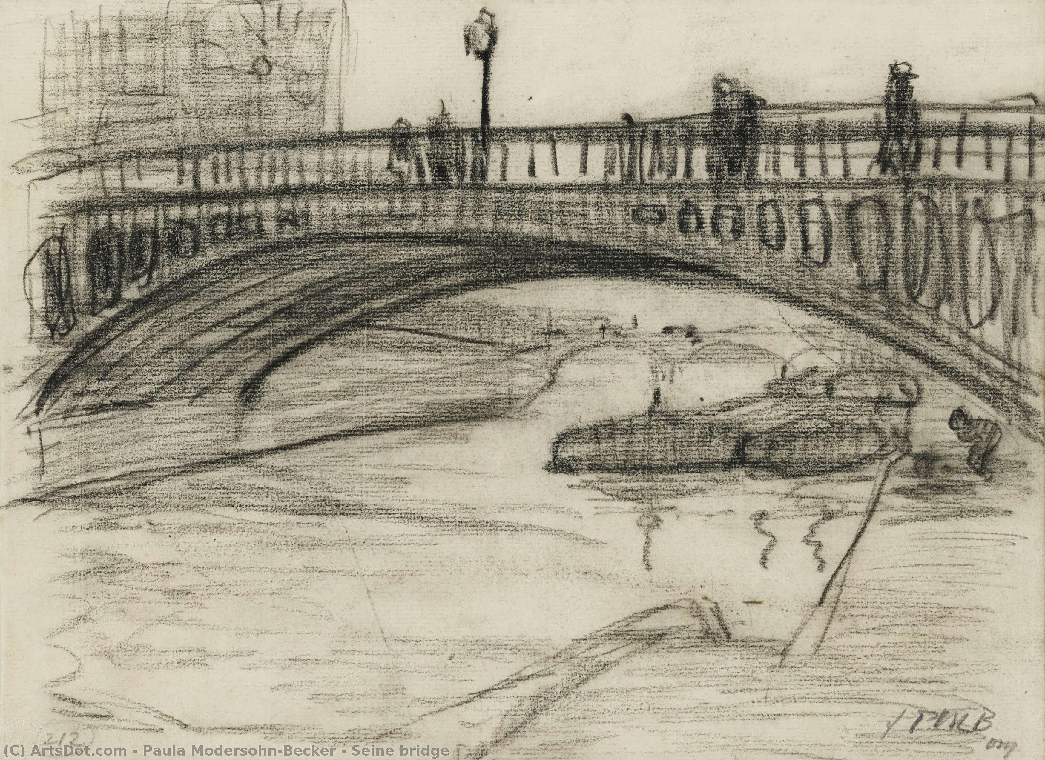 Seine Bridge — Paula Modersohn-becker