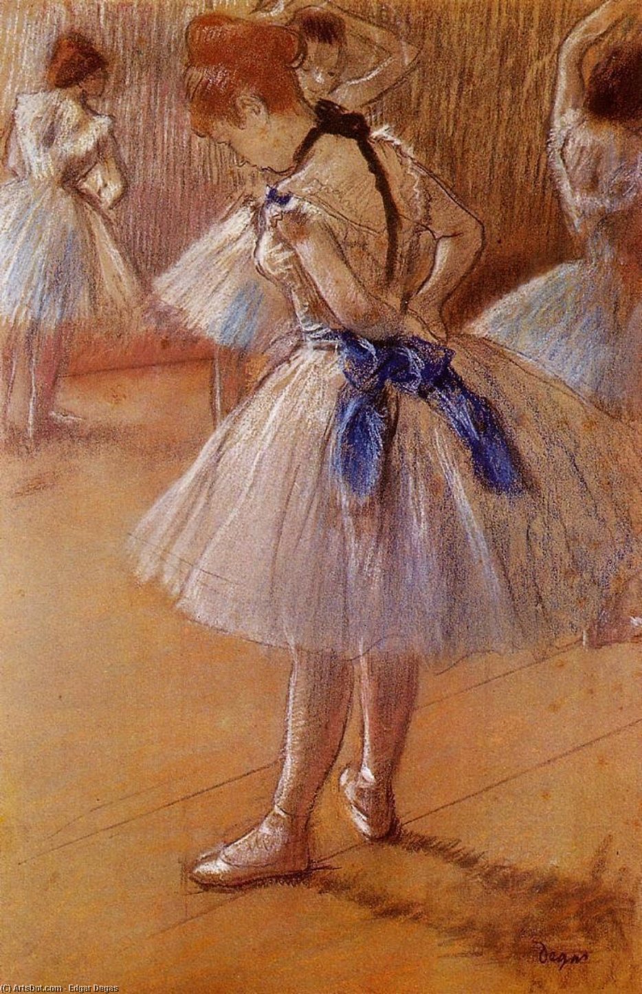 The Dance Studio — Hilaire-germain-edgar Degas