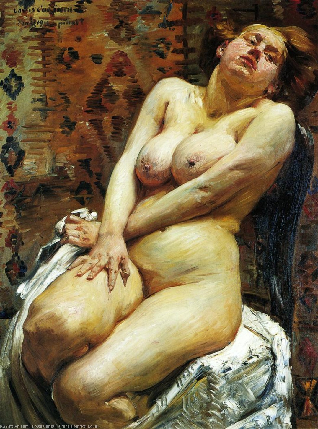 Nana, Female Nude — Lovis Corinth