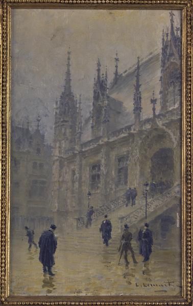 Le Palais De Justice A Rouen — Léon Jules Lemaître