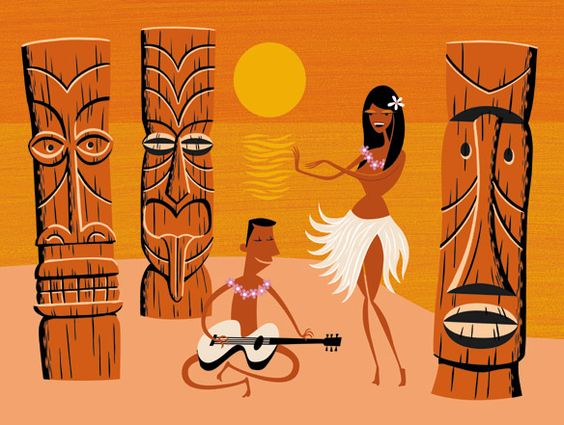 Among The Gods — Josh Agle (shag)