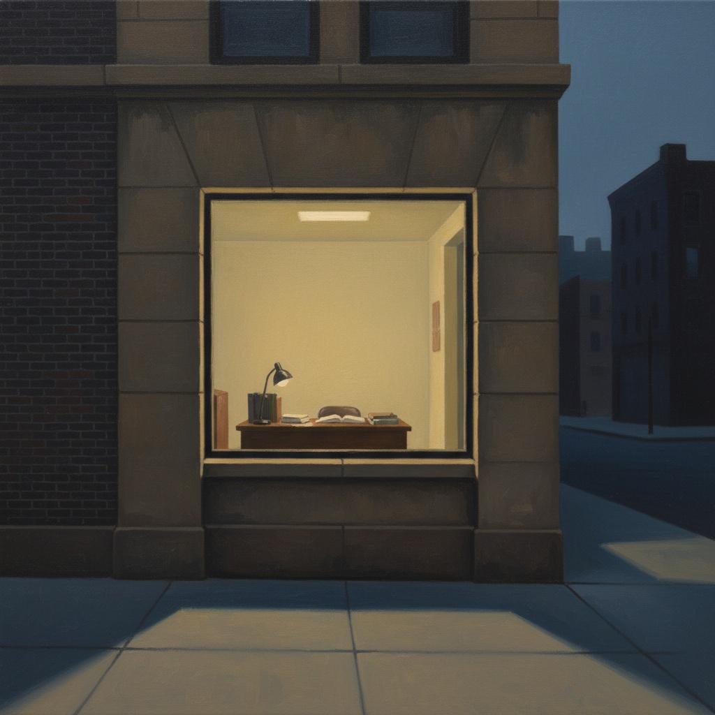 The Scholar’s Solitude At Twilight — Chloé Renard