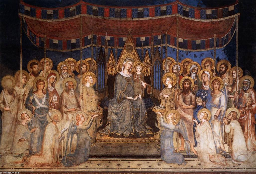 Maestà (madonna With Angels And Saints) — Simone Martini