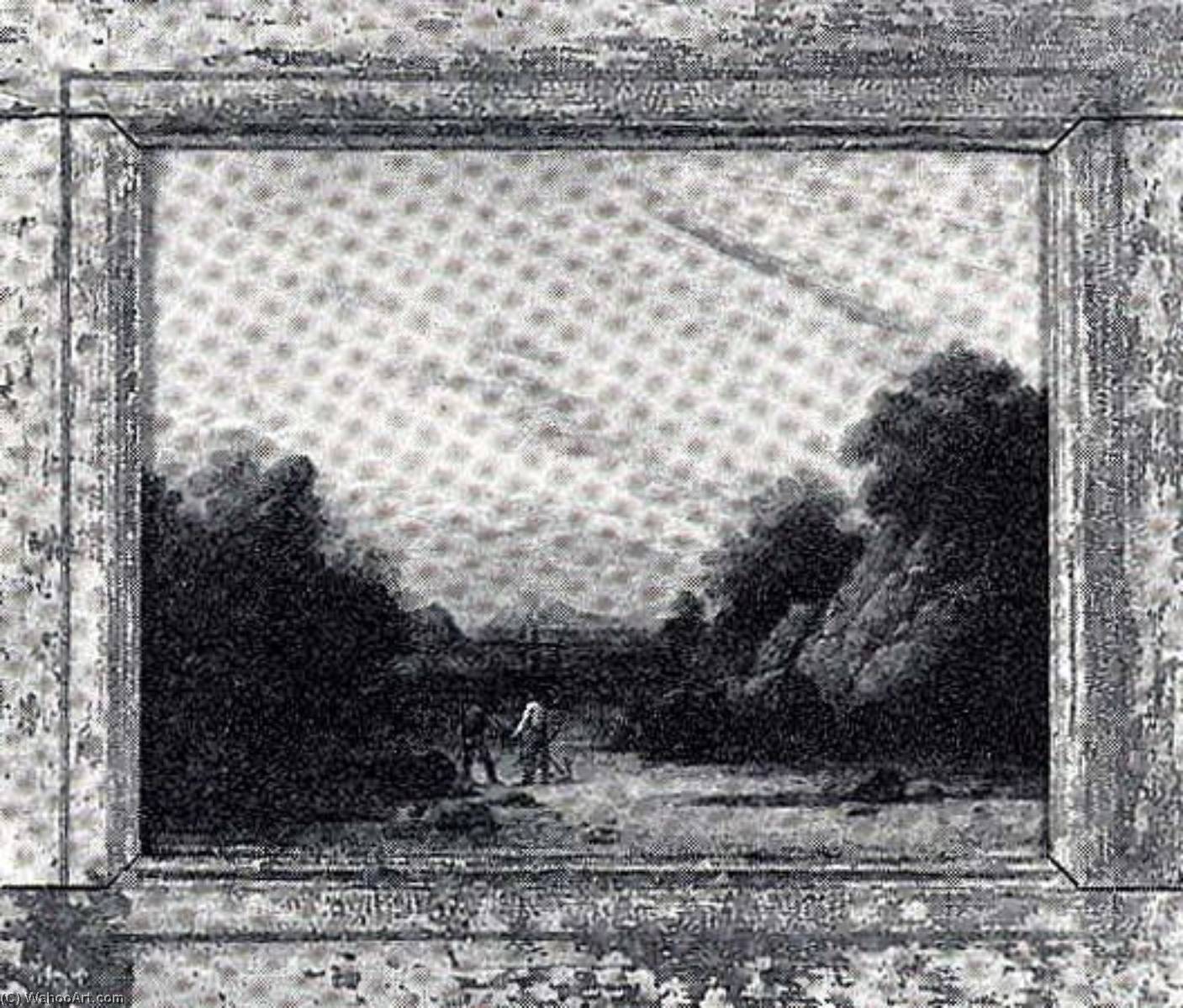 Diamond Cove Near Portland, Maine, (painting) — Robert W. Salmon