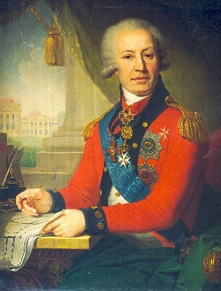 Portrait Of Baron A.i.vassiliev — Vladimir Lukich Borovikovsky