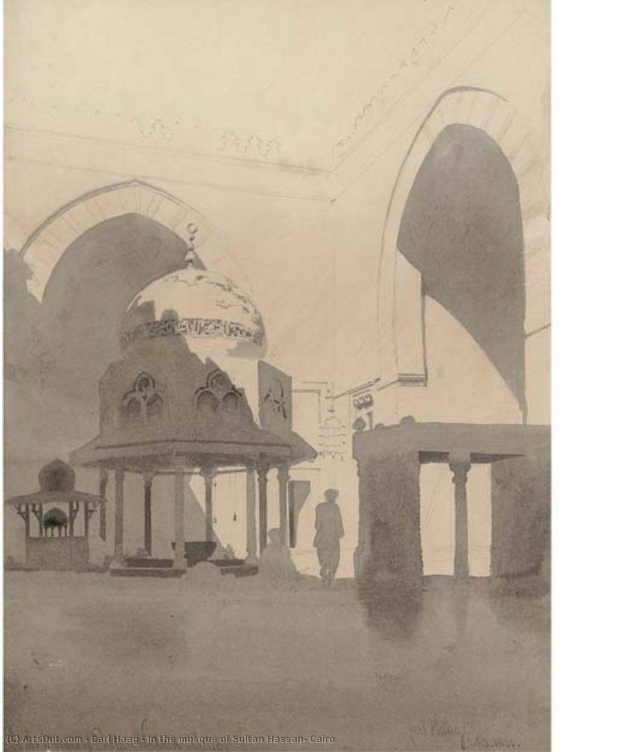 In The Mosque Of Sultan Hassan, Cairo — Carl Haag