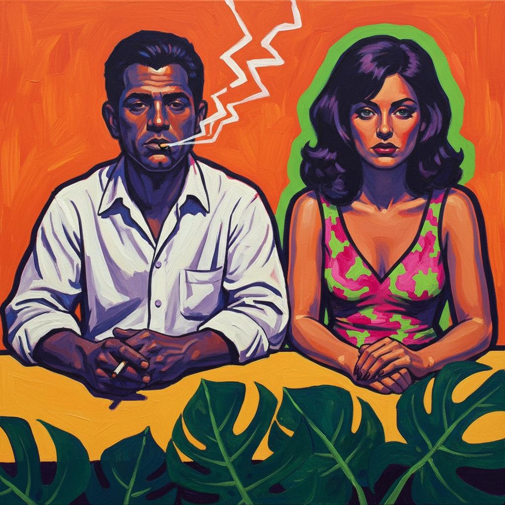 Ephemeral Shadows And Radiant Embers: A Singular Study Of Dual Souls — Caroline Pelletier