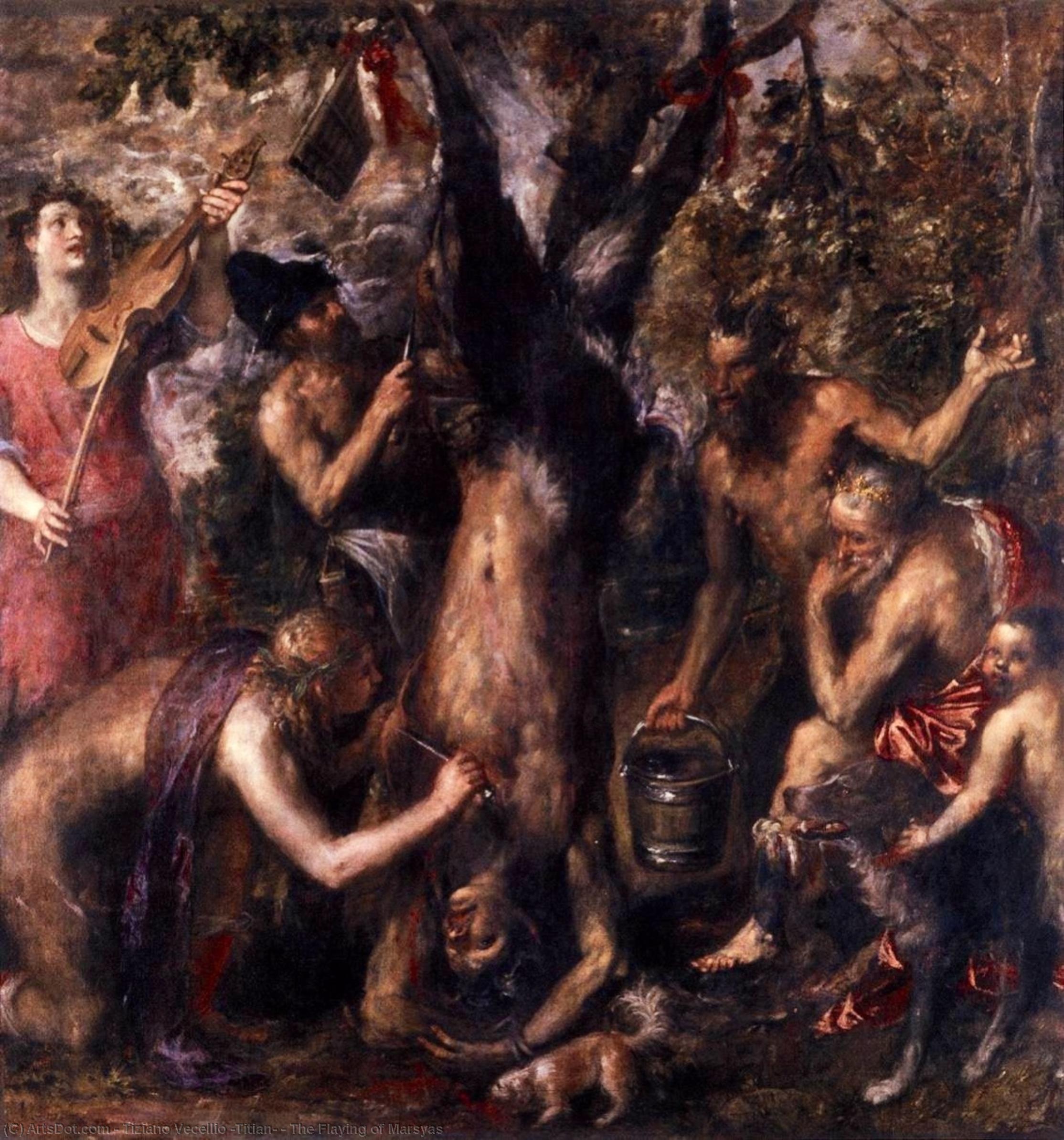 The Flaying Of Marsyas — Titian