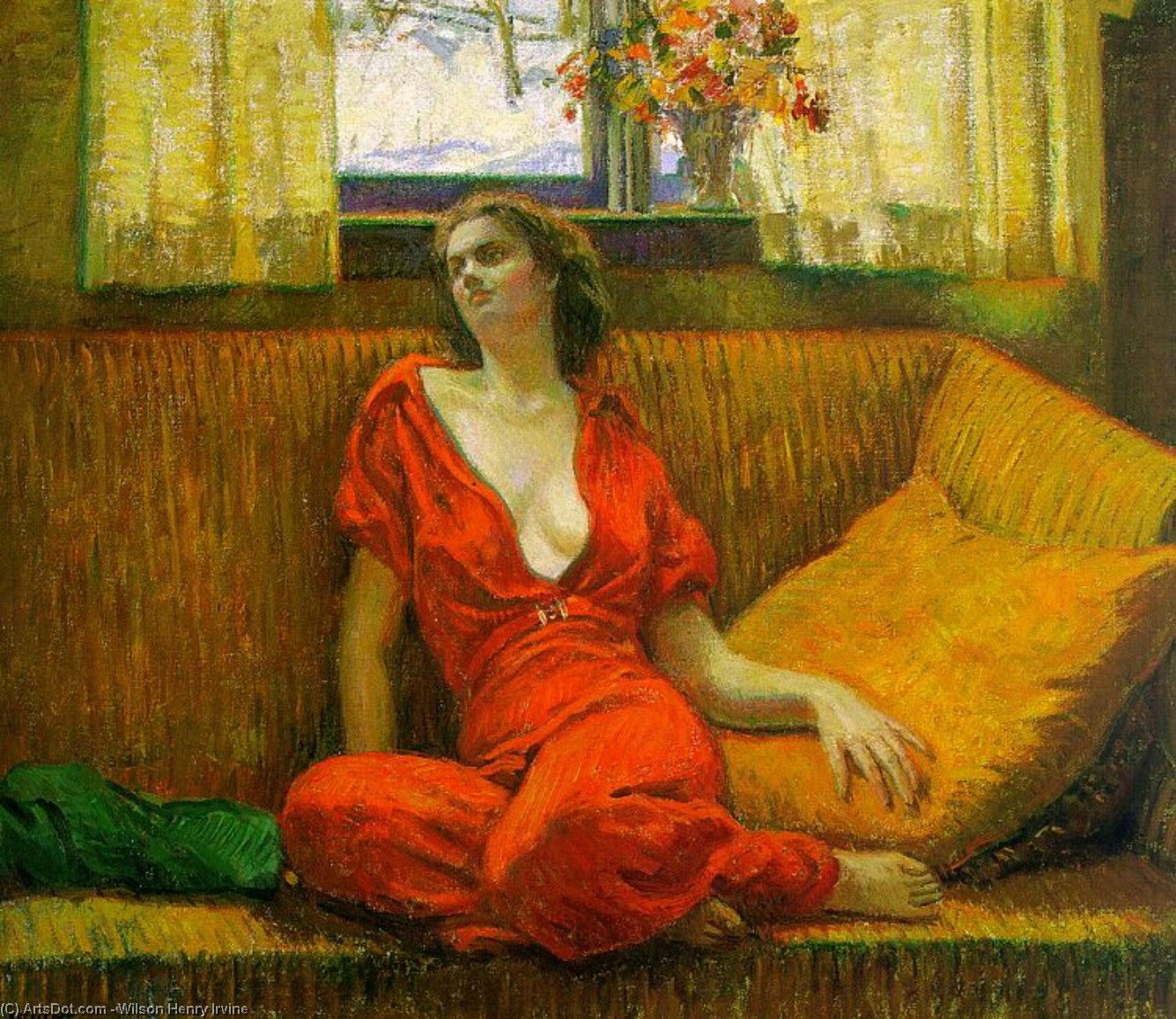 Lady In Red — Уилсон Генри Ирвин