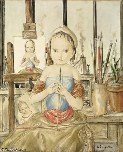 Petite Fille D'artiste — Léonard Tsuguharu Foujita
