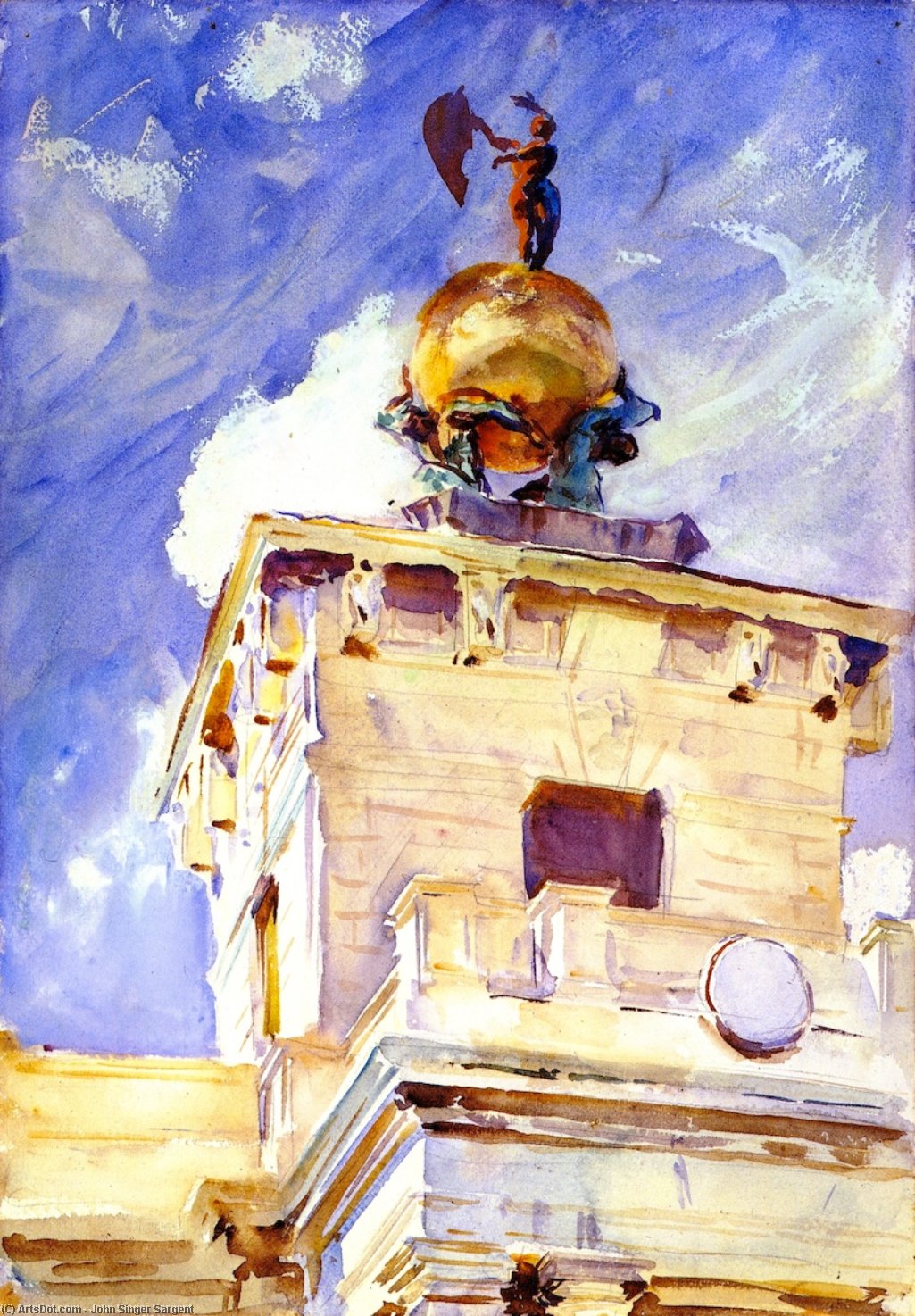 Venice: La Dogana — John Singer Sargent